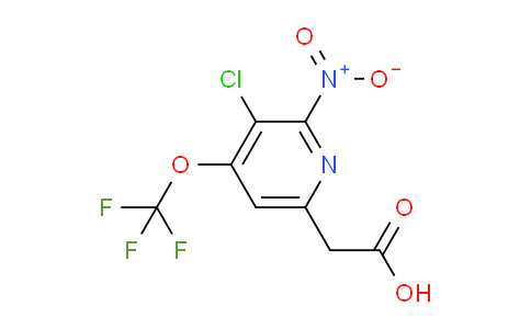 AM215562 | 1803619-32-0 | 3-Chloro-2-nitro-4-(trifluoromethoxy)pyridine-6-acetic acid