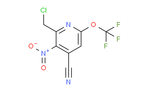 AM215574 | 1804401-94-2 | 2-(Chloromethyl)-4-cyano-3-nitro-6-(trifluoromethoxy)pyridine