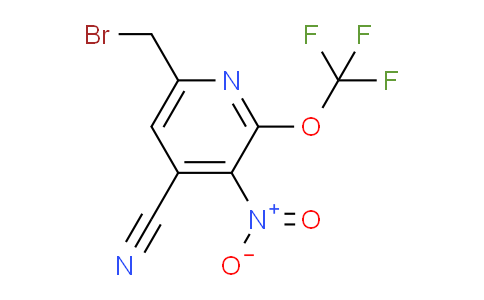 6-(Bromomethyl)-4-cyano-3-nitro-2-(trifluoromethoxy)pyridine