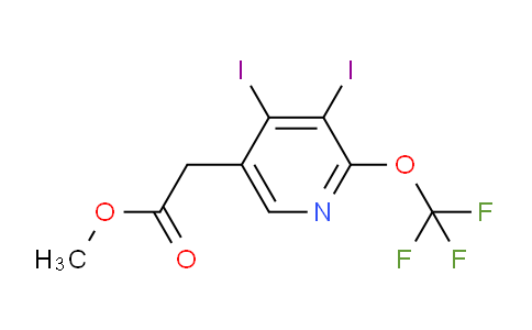 AM21561 | 1806115-87-6 | Methyl 3,4-diiodo-2-(trifluoromethoxy)pyridine-5-acetate