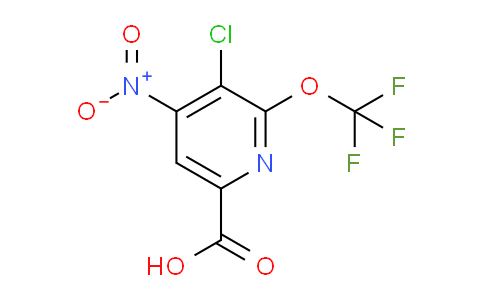 AM215618 | 1803697-24-6 | 3-Chloro-4-nitro-2-(trifluoromethoxy)pyridine-6-carboxylic acid