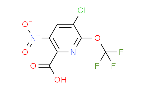 AM215620 | 1804556-91-9 | 3-Chloro-5-nitro-2-(trifluoromethoxy)pyridine-6-carboxylic acid