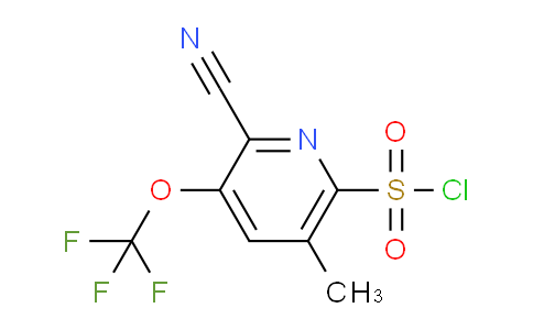AM215623 | 1806217-69-5 | 2-Cyano-5-methyl-3-(trifluoromethoxy)pyridine-6-sulfonyl chloride