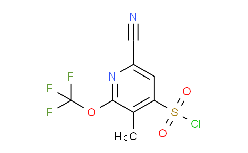 AM215625 | 1806217-74-2 | 6-Cyano-3-methyl-2-(trifluoromethoxy)pyridine-4-sulfonyl chloride