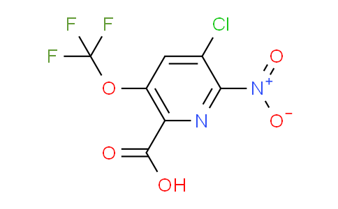 AM215626 | 1804672-66-9 | 3-Chloro-2-nitro-5-(trifluoromethoxy)pyridine-6-carboxylic acid