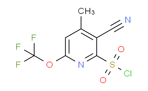 AM215627 | 1804732-18-0 | 3-Cyano-4-methyl-6-(trifluoromethoxy)pyridine-2-sulfonyl chloride
