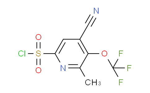 AM215630 | 1803621-32-0 | 4-Cyano-2-methyl-3-(trifluoromethoxy)pyridine-6-sulfonyl chloride