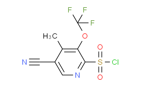 AM215636 | 1803621-26-2 | 5-Cyano-4-methyl-3-(trifluoromethoxy)pyridine-2-sulfonyl chloride
