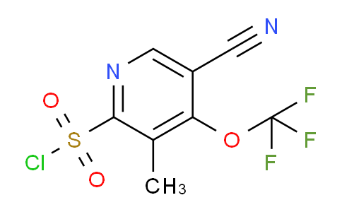 AM215637 | 1804343-87-0 | 5-Cyano-3-methyl-4-(trifluoromethoxy)pyridine-2-sulfonyl chloride