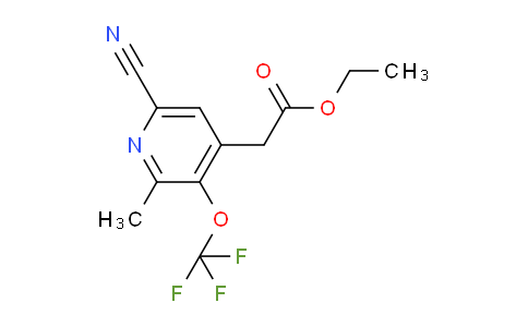 AM215646 | 1806155-95-2 | Ethyl 6-cyano-2-methyl-3-(trifluoromethoxy)pyridine-4-acetate