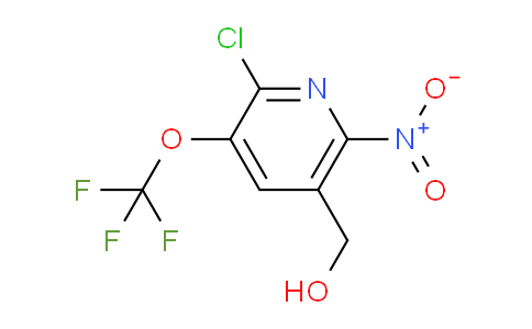 2-Chloro-6-nitro-3-(trifluoromethoxy)pyridine-5-methanol