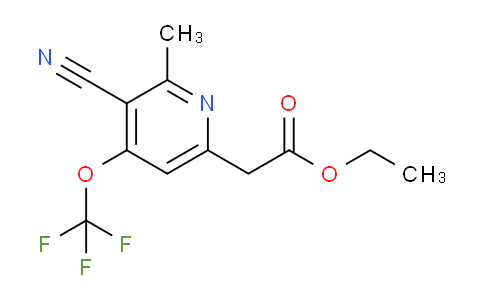 AM215656 | 1804731-00-7 | Ethyl 3-cyano-2-methyl-4-(trifluoromethoxy)pyridine-6-acetate