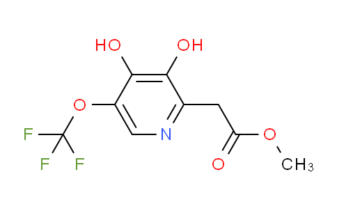 AM21566 | 1804286-62-1 | Methyl 3,4-dihydroxy-5-(trifluoromethoxy)pyridine-2-acetate