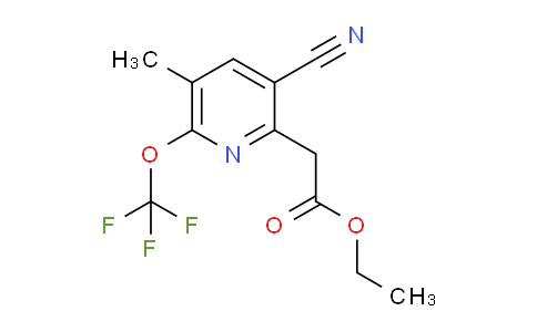 AM215662 | 1803620-80-5 | Ethyl 3-cyano-5-methyl-6-(trifluoromethoxy)pyridine-2-acetate