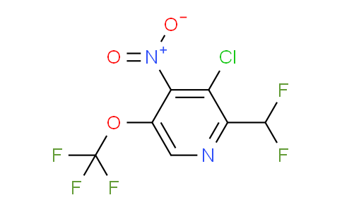 AM215665 | 1804555-40-5 | 3-Chloro-2-(difluoromethyl)-4-nitro-5-(trifluoromethoxy)pyridine