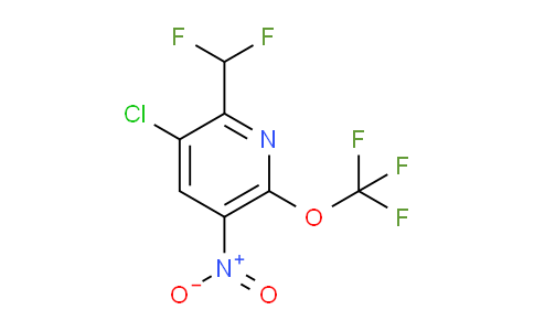 AM215667 | 1804694-98-1 | 3-Chloro-2-(difluoromethyl)-5-nitro-6-(trifluoromethoxy)pyridine