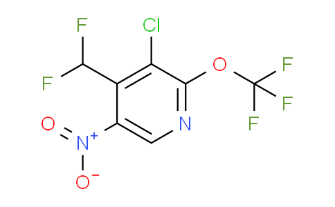 AM215674 | 1803922-37-3 | 3-Chloro-4-(difluoromethyl)-5-nitro-2-(trifluoromethoxy)pyridine