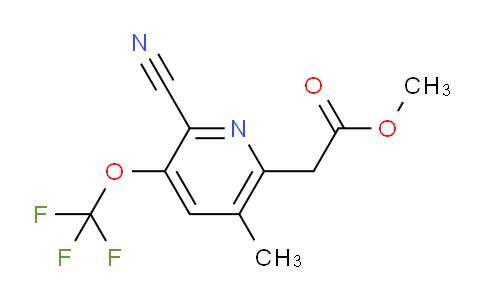 AM215675 | 1803620-42-9 | Methyl 2-cyano-5-methyl-3-(trifluoromethoxy)pyridine-6-acetate