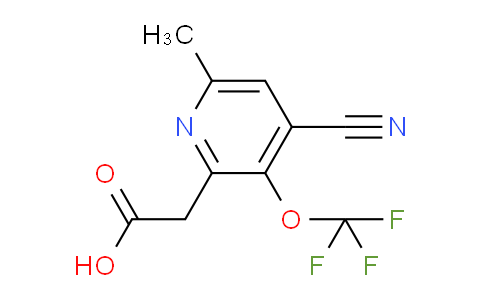 AM215676 | 1806075-94-4 | 4-Cyano-6-methyl-3-(trifluoromethoxy)pyridine-2-acetic acid
