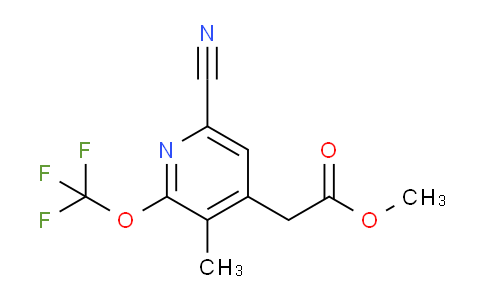 AM215678 | 1804819-80-4 | Methyl 6-cyano-3-methyl-2-(trifluoromethoxy)pyridine-4-acetate