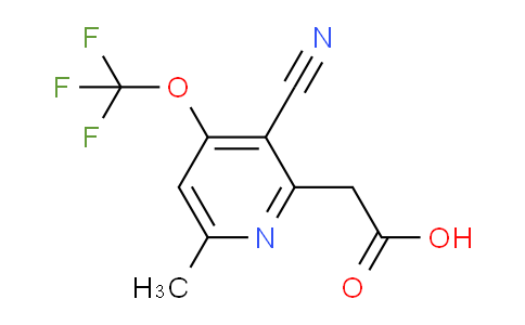 AM215679 | 1806155-49-6 | 3-Cyano-6-methyl-4-(trifluoromethoxy)pyridine-2-acetic acid