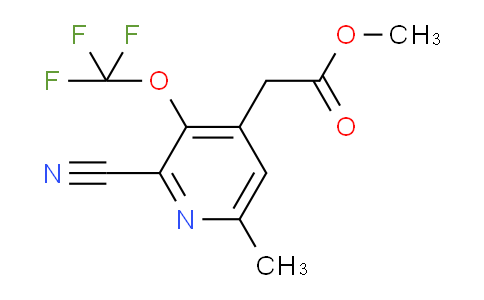 AM215681 | 1804398-56-8 | Methyl 2-cyano-6-methyl-3-(trifluoromethoxy)pyridine-4-acetate