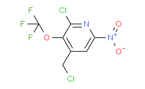 2-Chloro-4-(chloromethyl)-6-nitro-3-(trifluoromethoxy)pyridine