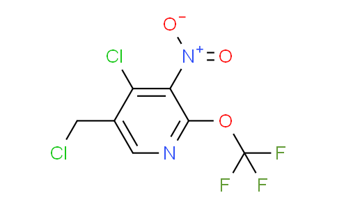 4-Chloro-5-(chloromethyl)-3-nitro-2-(trifluoromethoxy)pyridine