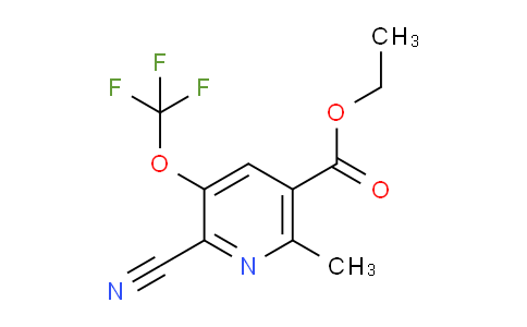 AM215693 | 1806253-72-4 | Ethyl 2-cyano-6-methyl-3-(trifluoromethoxy)pyridine-5-carboxylate