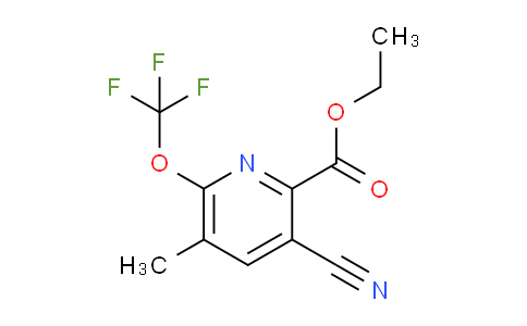 AM215694 | 1806215-78-0 | Ethyl 3-cyano-5-methyl-6-(trifluoromethoxy)pyridine-2-carboxylate