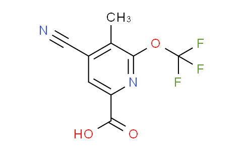 AM215700 | 1803619-33-1 | 4-Cyano-3-methyl-2-(trifluoromethoxy)pyridine-6-carboxylic acid