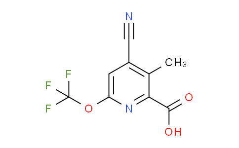 AM215702 | 1804340-00-8 | 4-Cyano-3-methyl-6-(trifluoromethoxy)pyridine-2-carboxylic acid