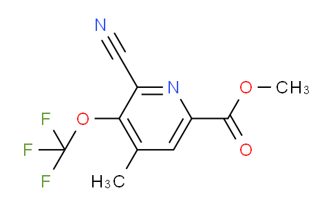 AM215708 | 1806253-58-6 | Methyl 2-cyano-4-methyl-3-(trifluoromethoxy)pyridine-6-carboxylate