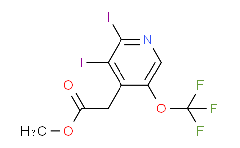 AM21571 | 1804031-66-0 | Methyl 2,3-diiodo-5-(trifluoromethoxy)pyridine-4-acetate