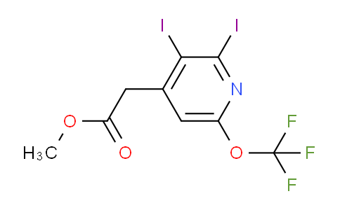 AM21572 | 1803934-54-4 | Methyl 2,3-diiodo-6-(trifluoromethoxy)pyridine-4-acetate