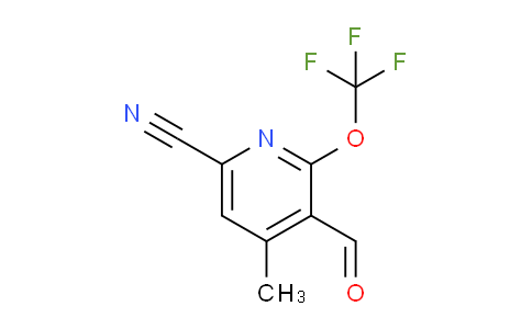 AM215723 | 1804339-12-5 | 6-Cyano-4-methyl-2-(trifluoromethoxy)pyridine-3-carboxaldehyde