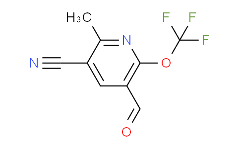 AM215727 | 1804703-35-2 | 3-Cyano-2-methyl-6-(trifluoromethoxy)pyridine-5-carboxaldehyde