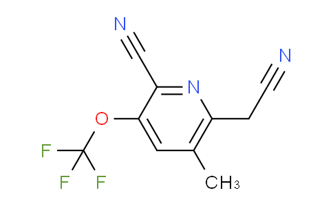 AM215730 | 1804728-37-7 | 2-Cyano-5-methyl-3-(trifluoromethoxy)pyridine-6-acetonitrile