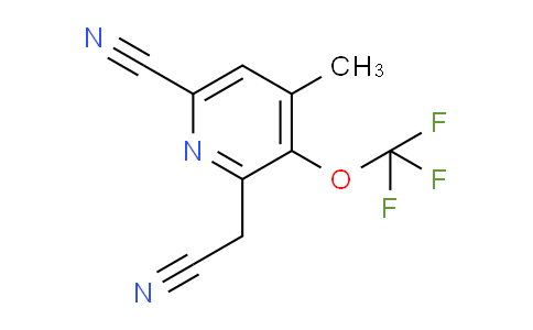 AM215733 | 1804788-95-1 | 6-Cyano-4-methyl-3-(trifluoromethoxy)pyridine-2-acetonitrile