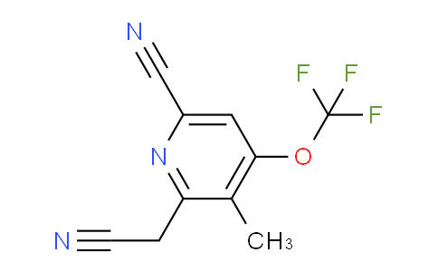 AM215735 | 1804789-00-1 | 6-Cyano-3-methyl-4-(trifluoromethoxy)pyridine-2-acetonitrile