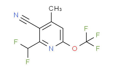 AM215741 | 1806252-62-9 | 3-Cyano-2-(difluoromethyl)-4-methyl-6-(trifluoromethoxy)pyridine