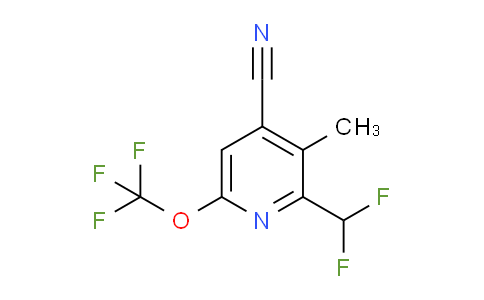 AM215747 | 1806152-21-5 | 4-Cyano-2-(difluoromethyl)-3-methyl-6-(trifluoromethoxy)pyridine