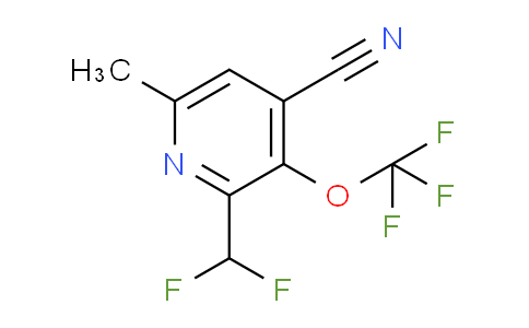 AM215749 | 1804331-70-1 | 4-Cyano-2-(difluoromethyl)-6-methyl-3-(trifluoromethoxy)pyridine