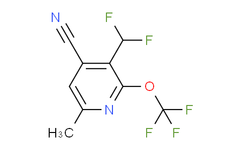 AM215751 | 1804727-45-4 | 4-Cyano-3-(difluoromethyl)-6-methyl-2-(trifluoromethoxy)pyridine