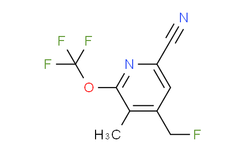 AM215753 | 1806252-43-6 | 6-Cyano-4-(fluoromethyl)-3-methyl-2-(trifluoromethoxy)pyridine
