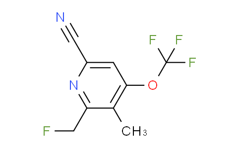 AM215761 | 1804818-57-2 | 6-Cyano-2-(fluoromethyl)-3-methyl-4-(trifluoromethoxy)pyridine