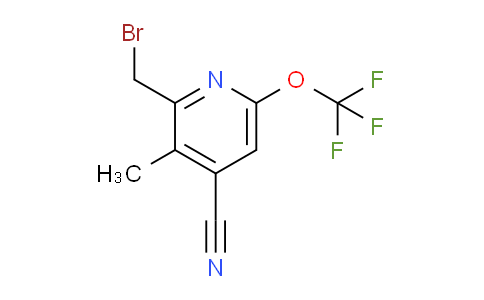 AM215762 | 1804726-58-6 | 2-(Bromomethyl)-4-cyano-3-methyl-6-(trifluoromethoxy)pyridine