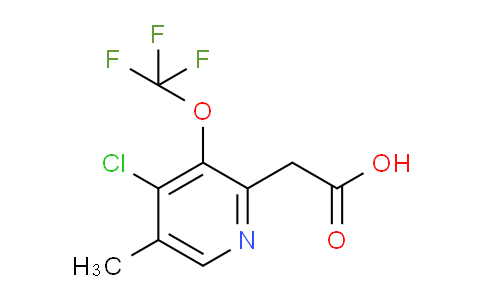 AM215763 | 1804689-54-0 | 4-Chloro-5-methyl-3-(trifluoromethoxy)pyridine-2-acetic acid