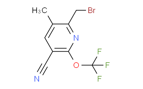 AM215764 | 1804787-87-8 | 2-(Bromomethyl)-5-cyano-3-methyl-6-(trifluoromethoxy)pyridine
