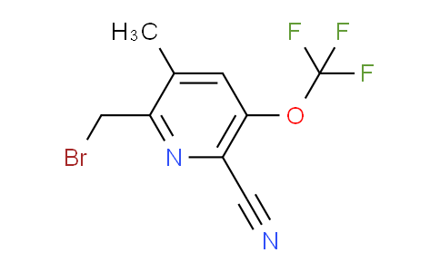 AM215768 | 1806208-17-2 | 2-(Bromomethyl)-6-cyano-3-methyl-5-(trifluoromethoxy)pyridine